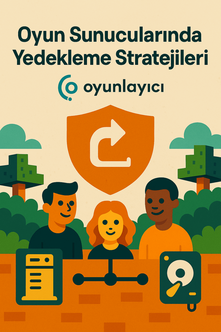 💾 Oyun Sunucularında Yedekleme Stratejileri