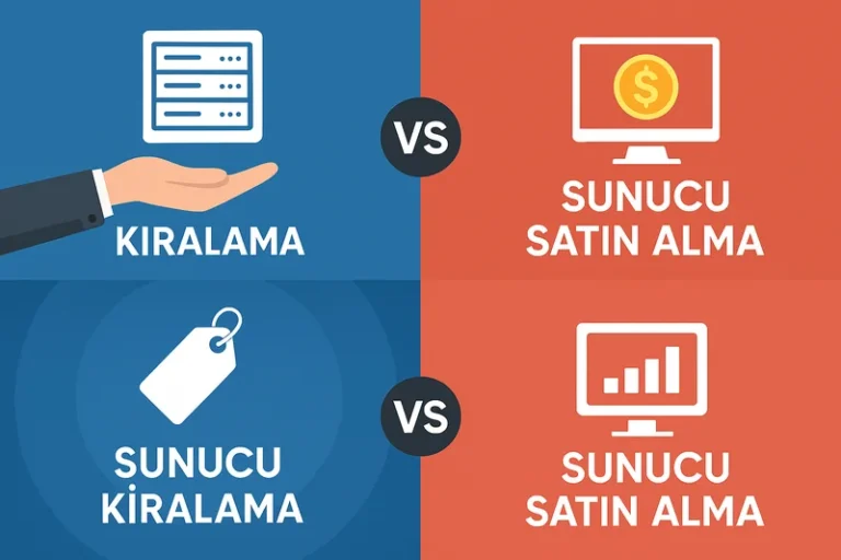 Sunucu Kiralama mı, Sunucu Satın Alma mı? Avantaj ve Dezavantajlar