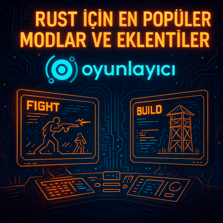 🧩 Rust için En Popüler Modlar ve Eklentiler