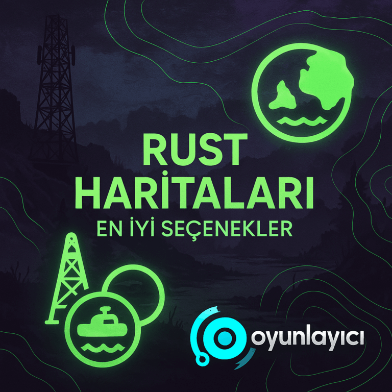 🗺️ Rust için En İyi Harita Seçenekleri