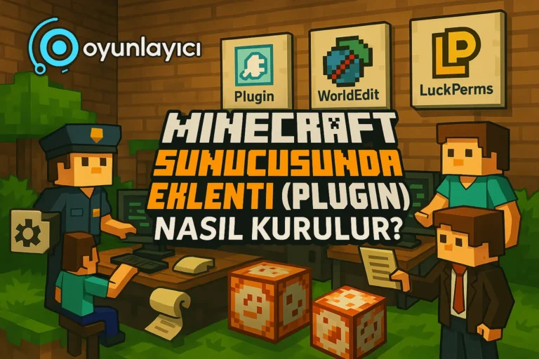 🔌 Minecraft Sunucusunda Eklenti (Plugin) Nasıl Kurulur?