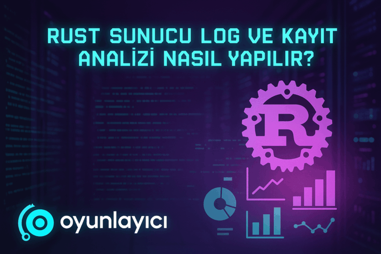 🧾 Rust Sunucu Log ve Kayıt Analizi Nasıl Yapılır?